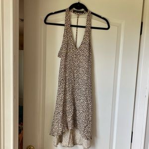 Zara mini heart silk dress